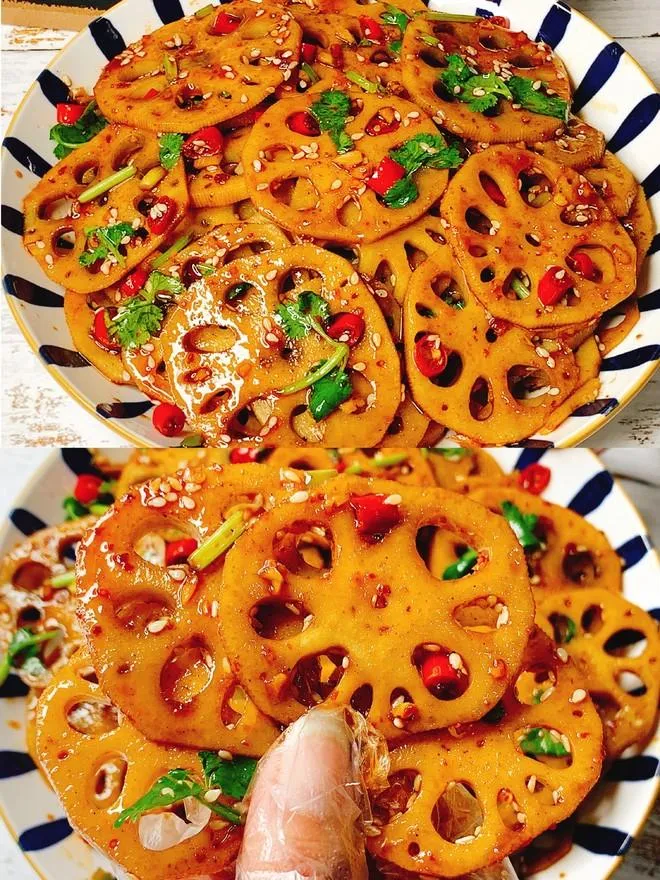 凉拌藕片