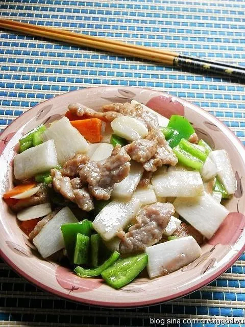 山药炒胡椒