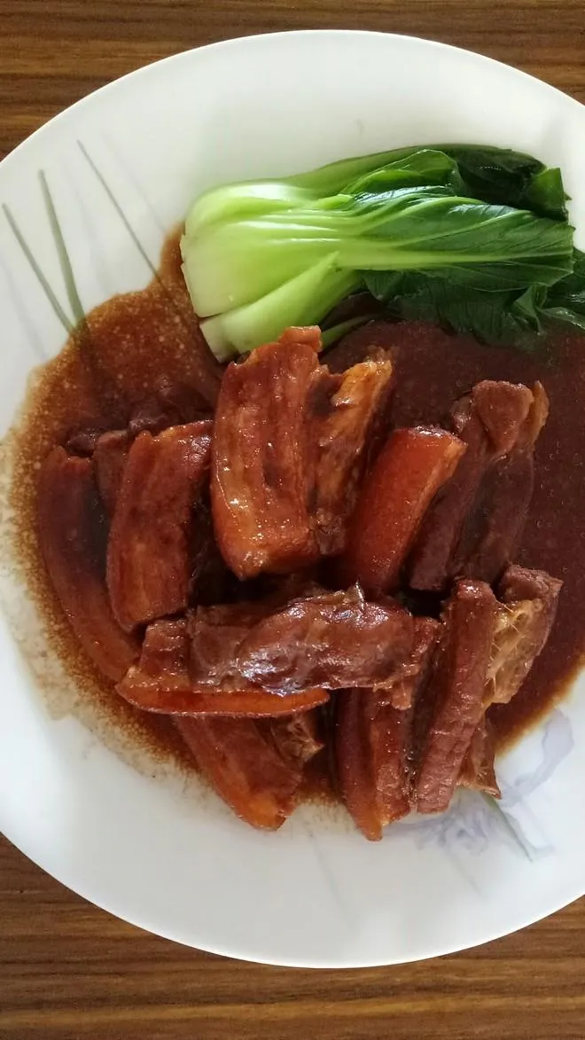 五花肉酱油