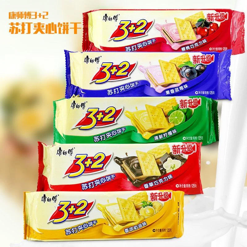 康师傅3+2苏打饼干class=